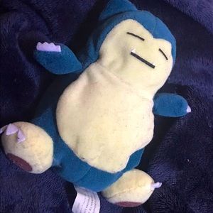 Snorlax 1996-1998 vintage beanie plush